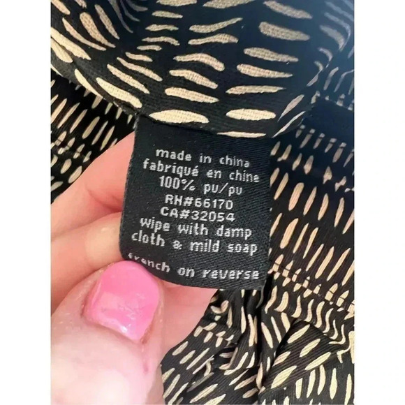 Vintage Deena & Ozzy Snakeskin Print Leather Small Handbag Clutch Wallet - Picture 4 of 11